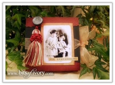 Unboxing Family Photos | Using old family photos in your favorite projects | www.bitsofivory.com