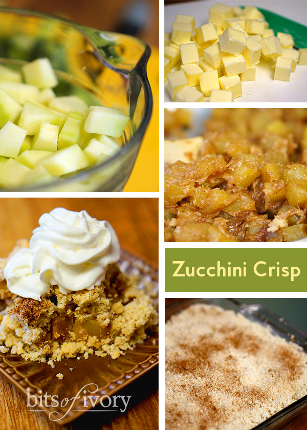 Zucchini Crisp Recipe from Bits of Ivory