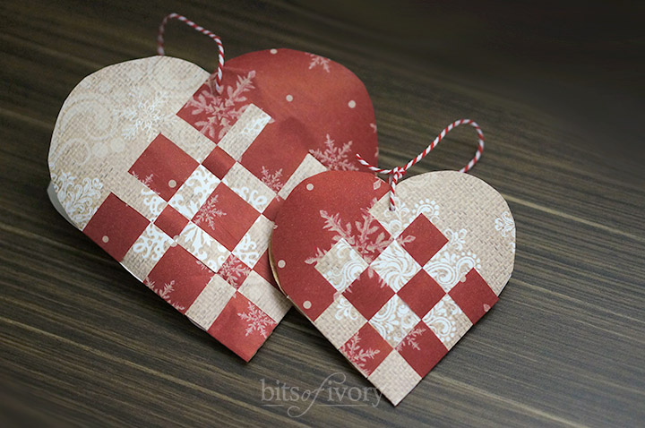 Danish Christmas Heart Baskets | Julehjerter